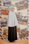 Mini Telekung Jamrah Light Grey